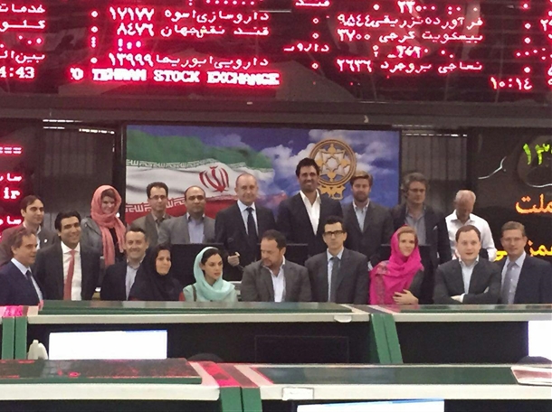 آمریکایی ها باز هم از بورس تهران بازدید کردند