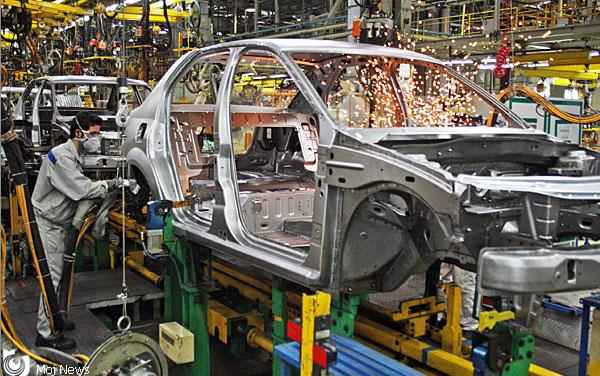 رشد تولید خودرو منفی شد؛ سایپا 4.4 درصد افزایش تولید