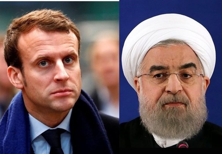 تماس تلفنی روحانی با ماکرون