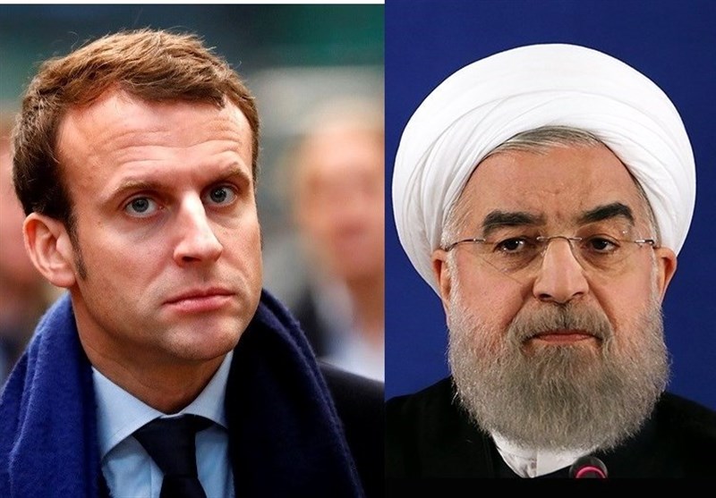 تماس تلفنی روحانی با ماکرون