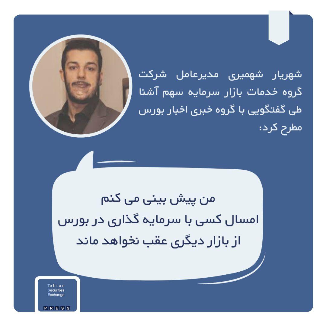 در حال حاضر بهترین زمان است که از بازار و پتانسیلی که به وجود آمده صیانت کنیم